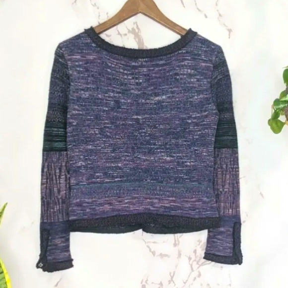 Free People Angora Silk Wool Blend Cardigan Sweater - Picture 6 of 11